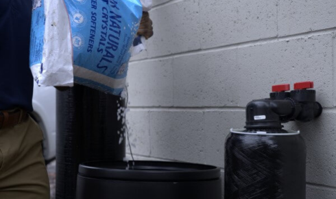 water softener salt delivery